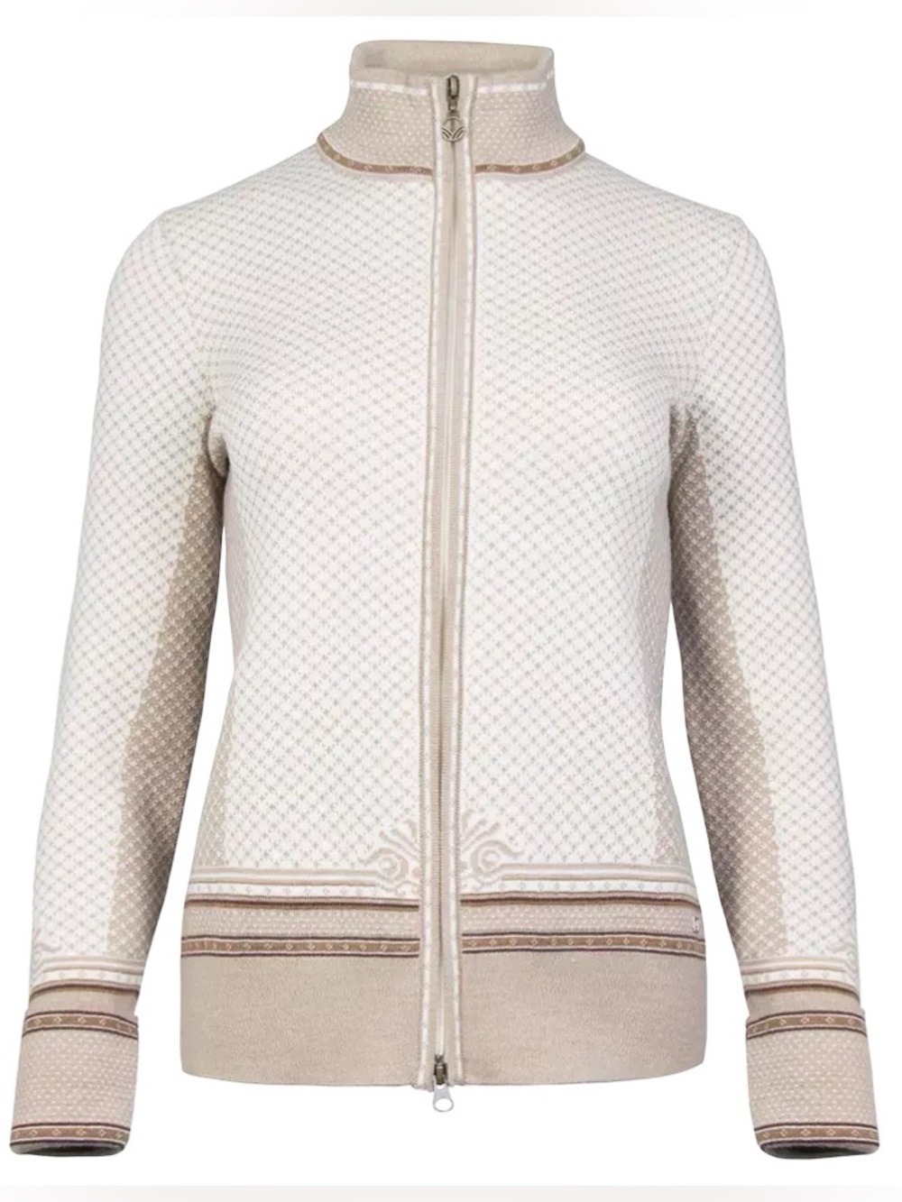 Dale of Norway Viktoria 100% Wool Nordic Sweater Jacket Women Size M